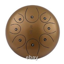 10Inch Steel Tongue Percussion Drum Instrument ZN