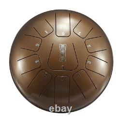 10 Inch 11 Notes Bronze Steel Tongue Percussion Drums Handpan Instrument with