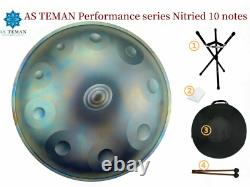 10 Notes Hand Drum Handmade Carbon Steel Tongue Drum With Storage Bag