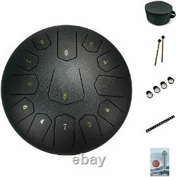 11 Notes 12 inch Tongue Drums Percussion Handpan Instrument Tankdrum Hand + Bag