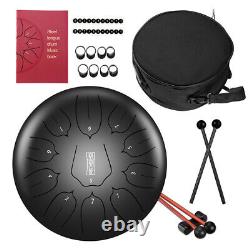 12 Inch 11 Note Handpan Drum Steel Tongue Handpan Drum Instrument with Carry Bag