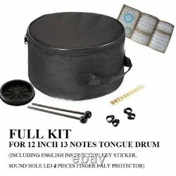 12 Inch 13 note Steel Tongue drums percussion musical Instruments hand pan Tank
