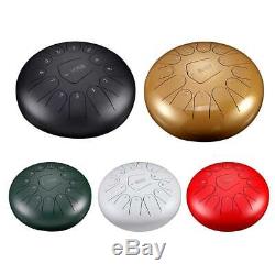 12 Inch Steel Tongue Drum Handpan Major 13 Notes Tankdrum With Bag Gifts Set