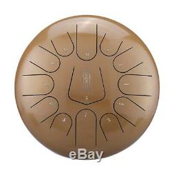12 Inch Steel Tongue Drum Handpan Major 13 Notes Tankdrum With Bag Gifts Set