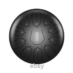 12 Inch Steel Tongue Drum Professional Yoga 11 Notes Instrument With Carry Bag