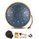 12 Inch Steel Tongue Drum with Handbag Drumsticks 15 Notes D Tone Ethereal Drum