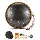 12 Inch Steel Tongue Drum with Handbag Drumsticks Percussion Musical Instrument