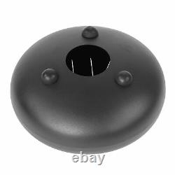 12 Steel Tongue 11 Musical Hand Drums Handpan With Bag Black CUA