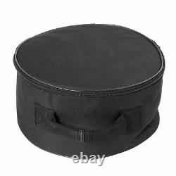 12 Steel Tongue 11 Musical Hand Drums Handpan With Bag Black CUA
