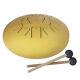 12'' Steel Tongue Drum 11 Note Handpan Percussion with Drum Mallets Carry Bag