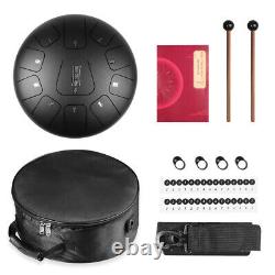 12 Steel Tongue Percussion Drum Handpan 11 Notes with Mallets Carry Bag Kit