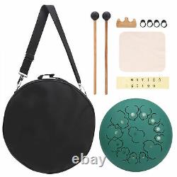 12 inch 13 Tune Notes Tongue Drum Percussion Musical Instrument Handpans Steel