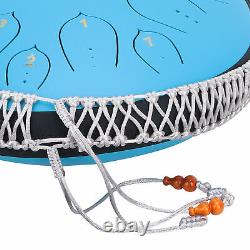14 Inch Steel Tongue Drum D Key Percussion Instrument Handpan Drum with Mallets