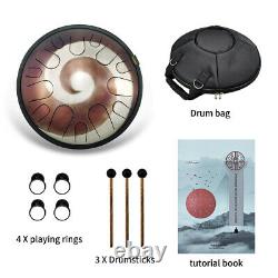 14 Notes 14 Percussion Hand Pan Handpan Tongue Steel Hand Drum Bag Carbon Steel