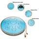 14'' Steel Tongue Drum Handpan Notes D Tune Tankdrum With Storage Bag+Mallets