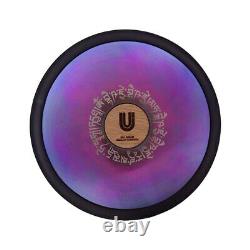 14-inch UU Drum Hand Pan D-Minor Alloy Steel Tongue 9 Double-Tone Percussion