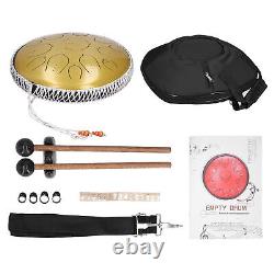 14in 15 Tone D Tongue Drum With Bag Mallets Bracket For AmusementOr BST