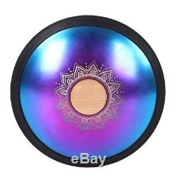 15'' A3-D6 Durable Carbon Steel Tongue Drum Hand Tank Drum UU Handpan With Bag