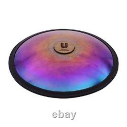 18-inch UU Drum Hand Pan D-Minor Alloy Steel Tongue 11 Double-Tone Percussion