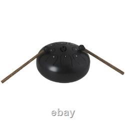 1 Pc 8 Note Metal Tongue Drum Percussion Instrument with Mallet for Yoga