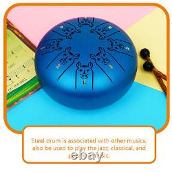 1 Set Steel Drum Including Drum Bag Drum Mallets Tongue Drum