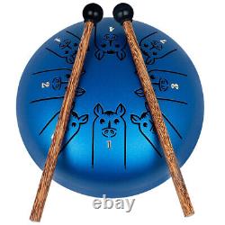 1 Set Steel Drum Musical Instrument Tongue Drum Steel Drum