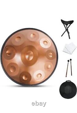 22 10 Note Percussion Handpan Tongue Drum alloy Steel Handmade Craft Handpan
