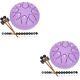 2 Pieces Steel Tongue Drum Kids Musical Instruments Ethereal