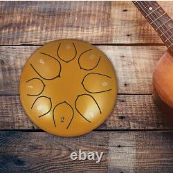 2 Sets 6 inch 8 Notes Percussion Instrument Steel Tongue Drum
