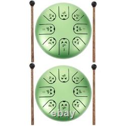 2 Sets Children Steel Tongue Drum Percussion Instrument Wangyou