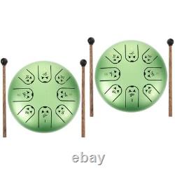 2 Sets Children Steel Tongue Drum Percussion Instrument Wangyou