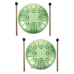 2 Sets Children Steel Tongue Drum Percussion Instrument Wangyou