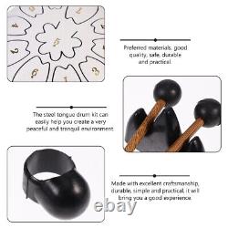 2 Sets Ethereal Drum Meditation Tongue Hand Plate Musical Instrument