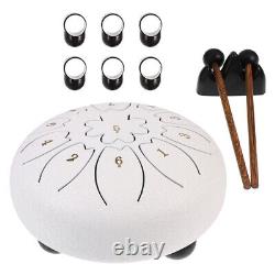 2 Sets Ethereal Drum Meditation Tongue Hand Plate Musical Instrument