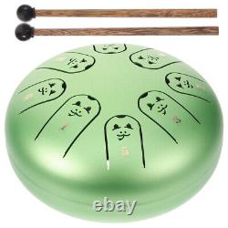 2 Sets Meditation Steel Tongue Drum Small Children Zodiac Hand Pan