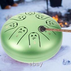 2 Sets Meditation Steel Tongue Drum Small Children Zodiac Hand Pan