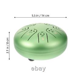 2 Sets Meditation Steel Tongue Drum Small Children Zodiac Hand Pan