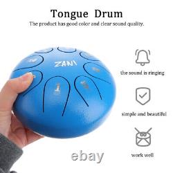 2 Sets Percussion Steel Tongues Durm Portable Hand Drum