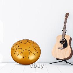 2 Sets Portable 6 inch Percussion Instrument Steel Tongue Drum
