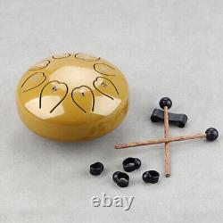 2 Sets Steel Tongue Drum Ethereal Musical Instrument Leisure Performance