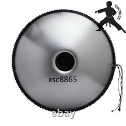 440Hz D Minor 9 Notes Handpan Steel Tongue Drum Massive Percussion Hand Drum