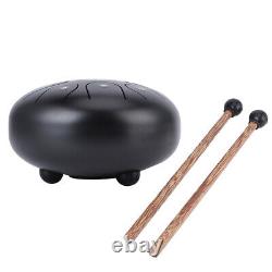 5.5 Steel Tongue Drum Handpan Drum 8 Notes C Key Instrument With Carry Bag