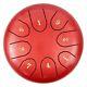 6 inch C-Key 8 Tune Steel Tongue Drum Instrument With Mallets Storage Bag Gifts
