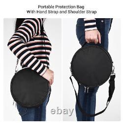 8-inch 8-Tone Steel Tongue Drum F Percussion Instrument Hand Pan Drum W9J3