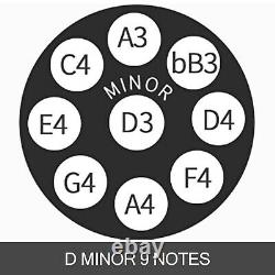 9 Notes Hand Drum Handpan 22 D Minor Hand Pan Carbon Steel Tongue Musical + Bag