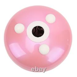 Alloy Steel Tongue Drum 8 Notes 5.5in Chakra Tank Ethereal Pink 12 GFL