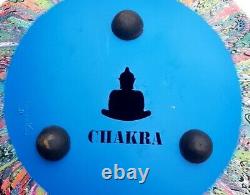 CHAKRA 12 Steel Tongue Drum 11 Notes Handpan Drum Tankdrum Instrument + Bag
