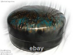CUSTOMISED steel tongue drum (hank tank or handpan) 12' (30cm) Handmade UK