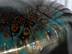 CUSTOMISED steel tongue drum (hank tank or handpan) 12' (30cm) Handmade UK