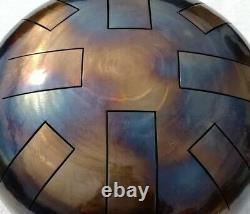 D Celtic minor, 432hz, Steel Tongue Drum, UK Made, 12, Hand Made, READY NOW